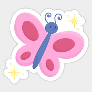 Pretty butterfly Sticker